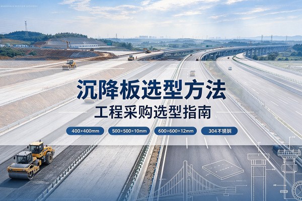 陕西沉降板选择方法