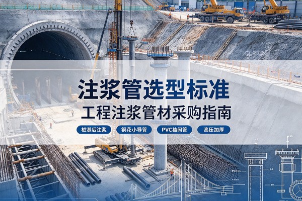 陕西注浆管选型标准