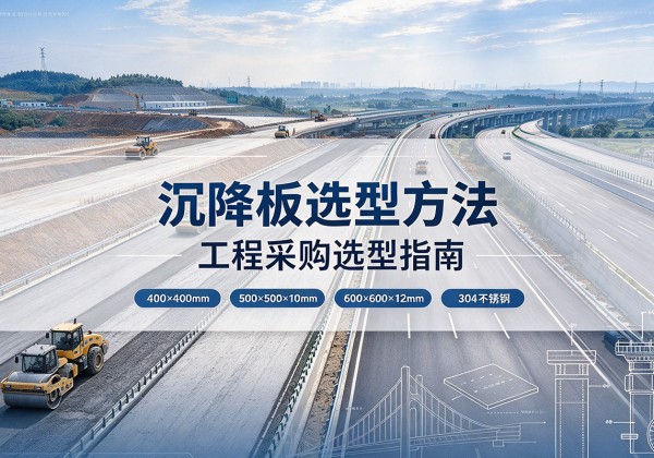 陕西沉降板选择方法